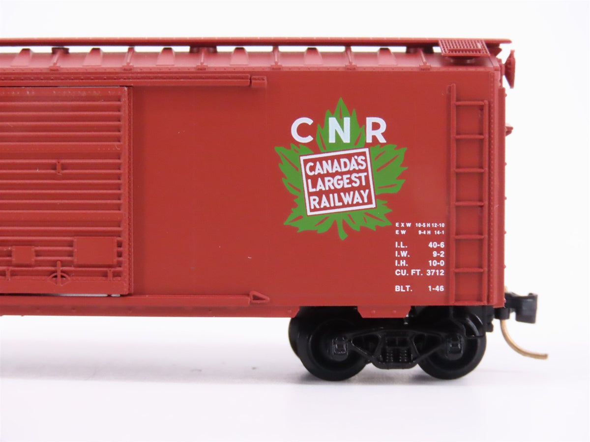 N Scale Micro-Trains MTL 20206 CN Canadian National Railroad 40&#39; Box Car #521995