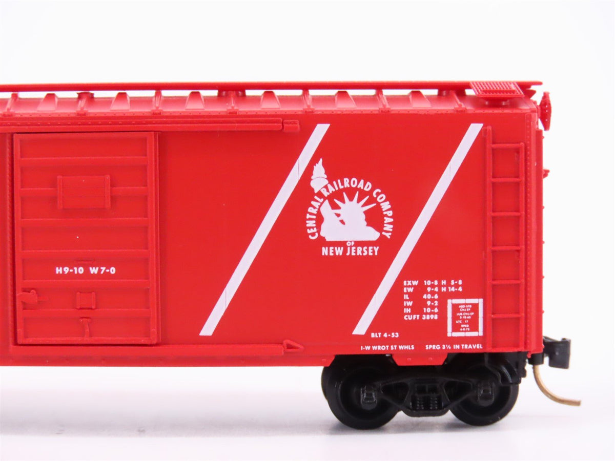 N Scale Micro-Trains MTL 20196 CNJ Jersey Central 40&#39; Single Door Box Car #20505