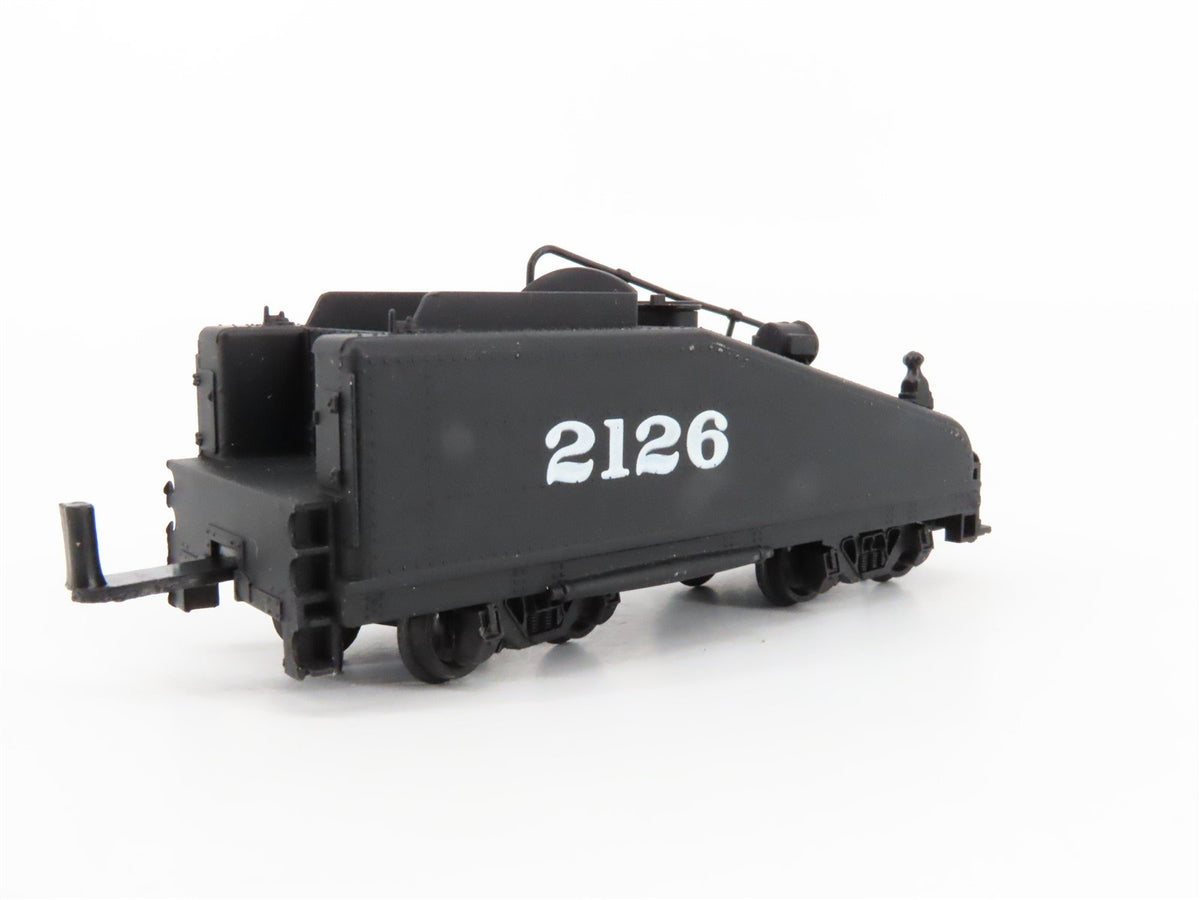 HO Scale Bachmann 50502 ATSF Santa Fe 0-6-0 Steam Locomotive #2126