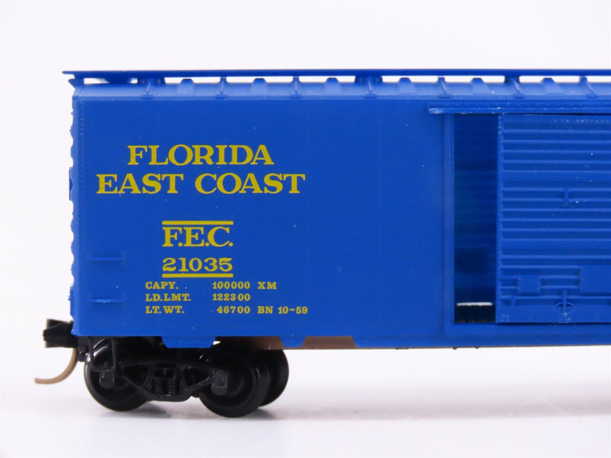 N Scale Micro-Trains MTL 20096 FEC Florida East Coast 40&#39; Box Car #21035