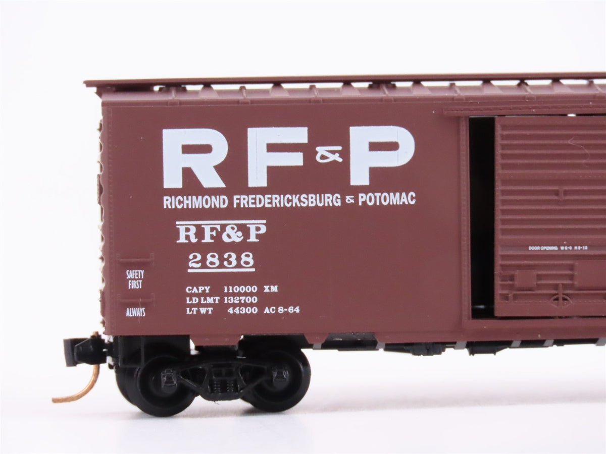 N Micro-Trains MTL 20516 RFP Richmond Fredericksburg &amp; Potomac Box Car #2838