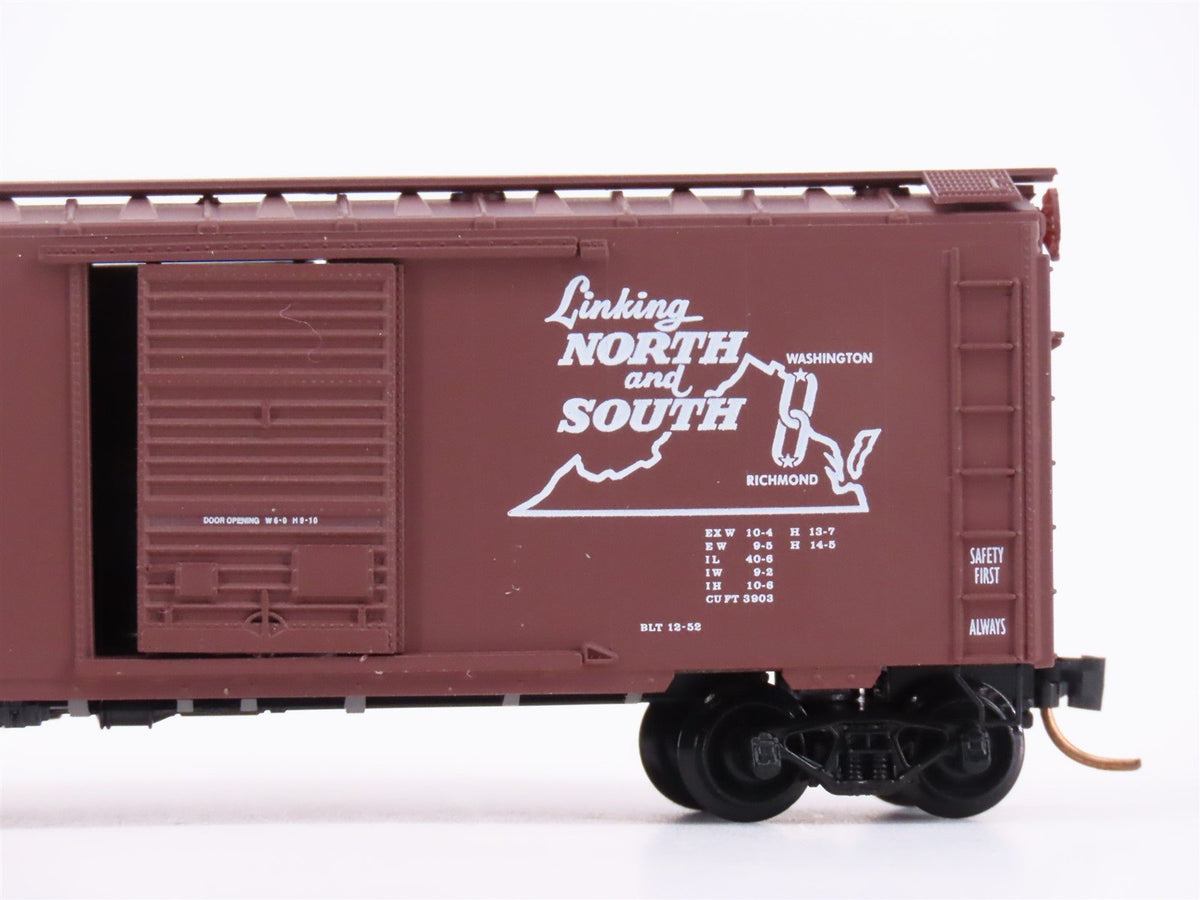 N Micro-Trains MTL 20516 RFP Richmond Fredericksburg &amp; Potomac Box Car #2838