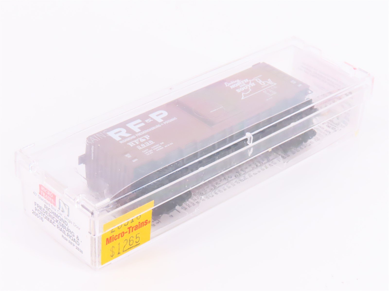 N Micro-Trains MTL 20516 RFP Richmond Fredericksburg & Potomac Box Car #2838