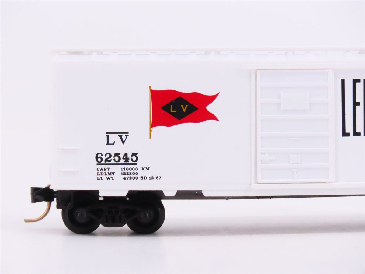 N Scale Micro-Trains MTL 20126 LV Lehigh Valley Railroad 40&#39; Box Car #62545