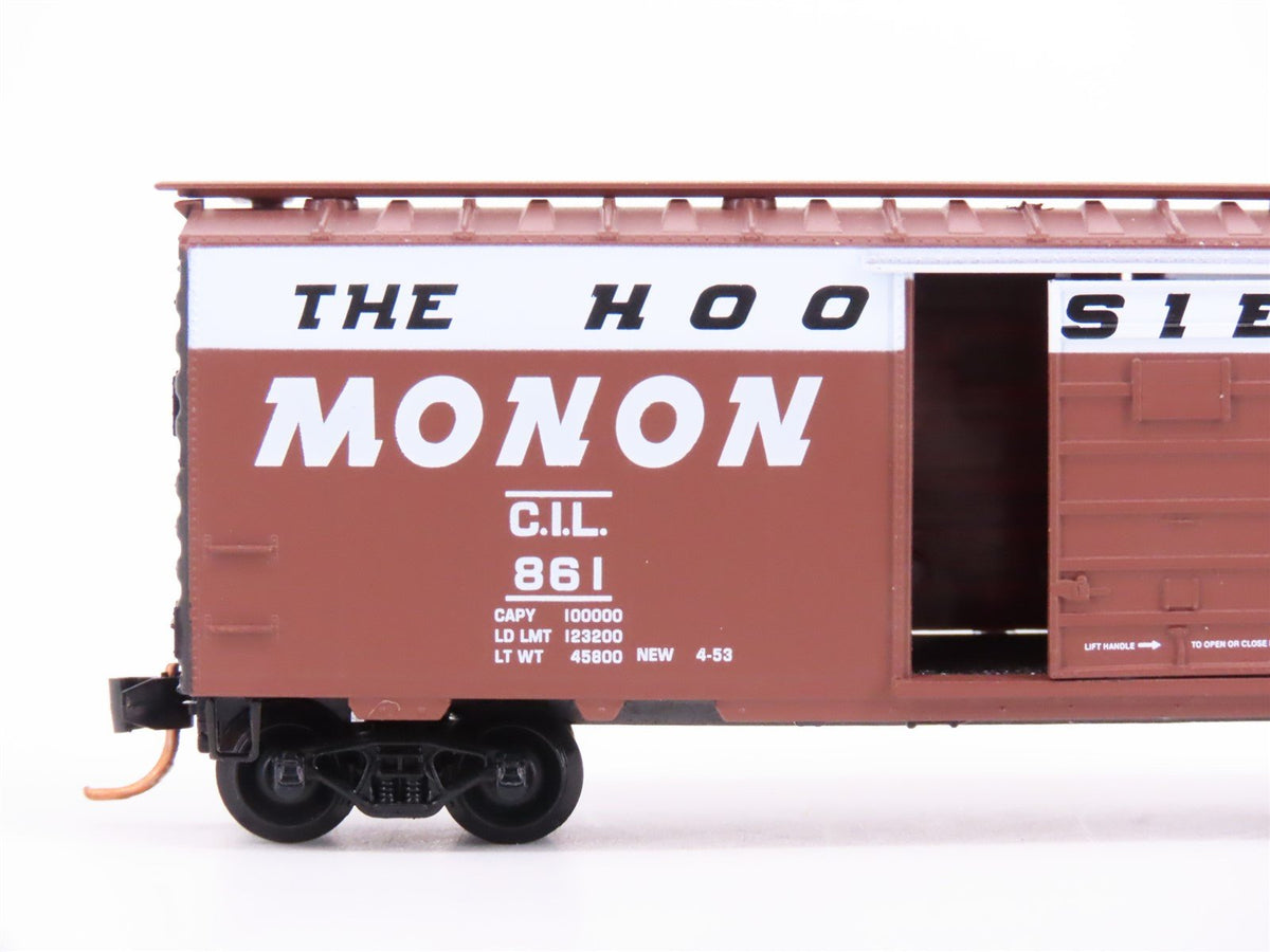 N Micro-Trains MTL 20486 CIL Monon &quot;Hoosier Line&quot; 40&#39; Single Door Box Car #861