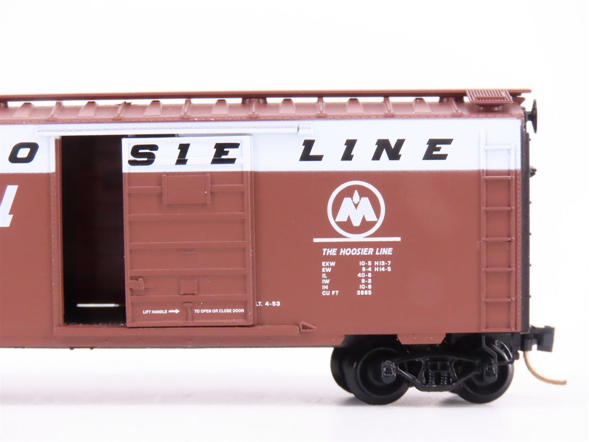 N Micro-Trains MTL 20486 CIL Monon &quot;Hoosier Line&quot; 40&#39; Single Door Box Car #861