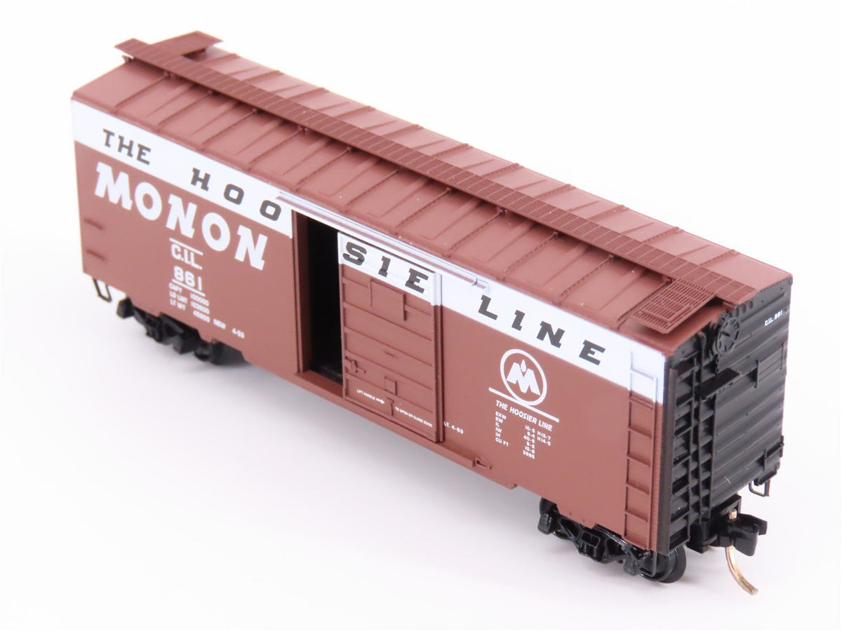 N Micro-Trains MTL 20486 CIL Monon &quot;Hoosier Line&quot; 40&#39; Single Door Box Car #861