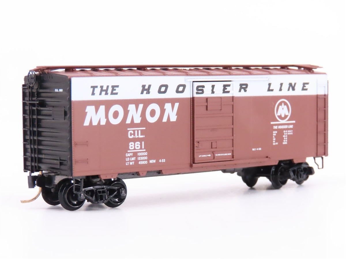 N Micro-Trains MTL 20486 CIL Monon &quot;Hoosier Line&quot; 40&#39; Single Door Box Car #861