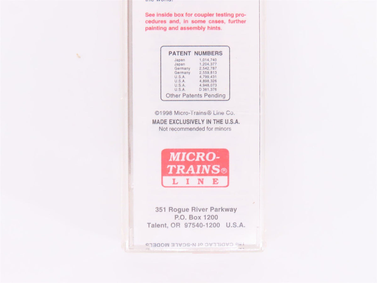 N Micro-Trains MTL 20486 CIL Monon &quot;Hoosier Line&quot; 40&#39; Single Door Box Car #861