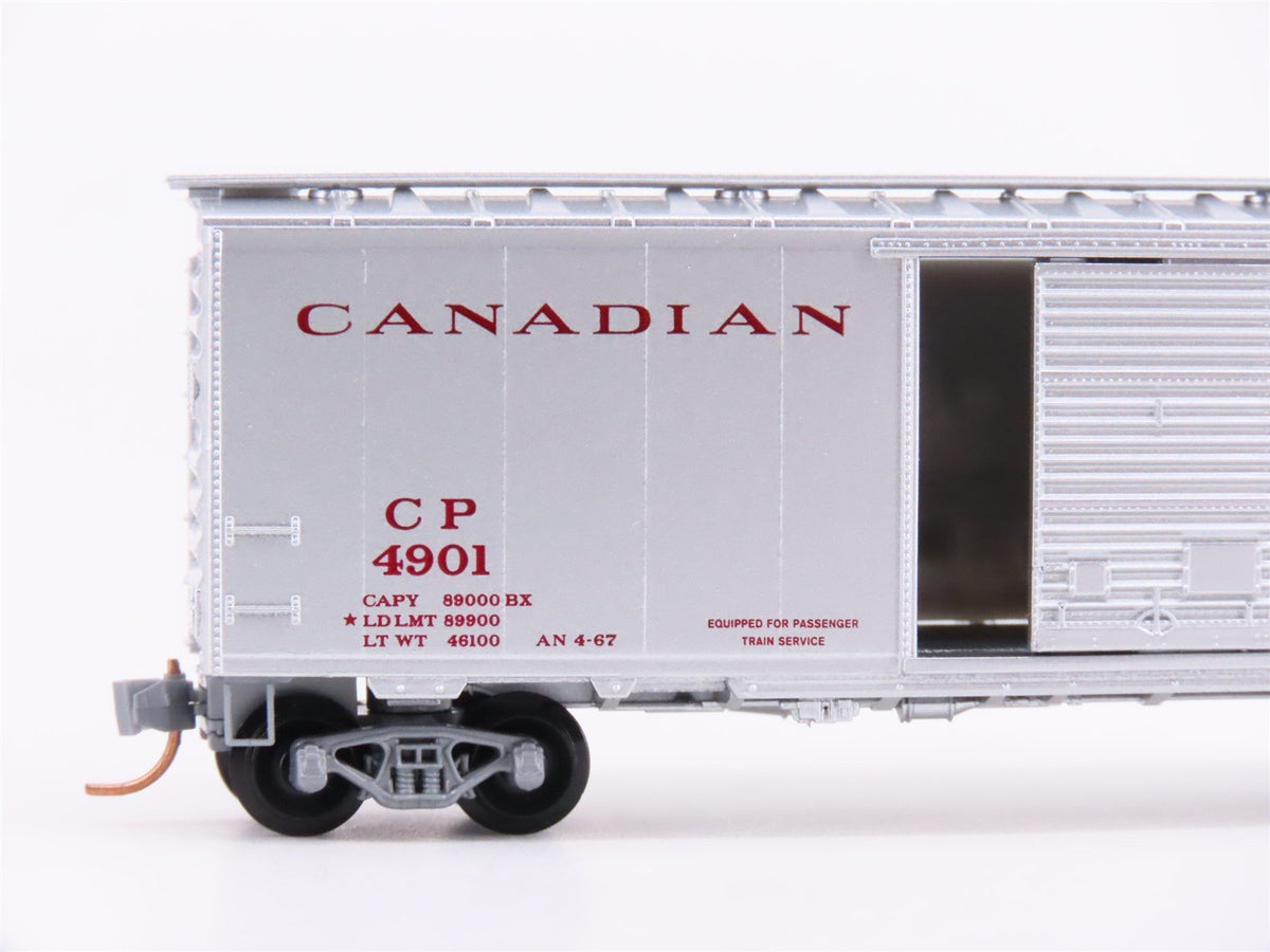 N Scale Micro-Trains MTL 20546 CP Canadian Pacific 40&#39; Single Door Box Car #4901