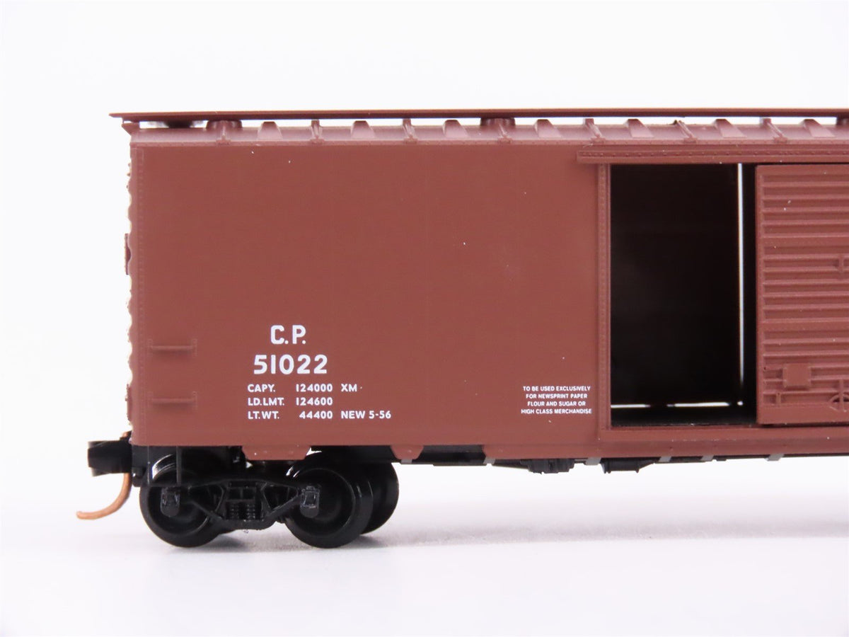N Scale Micro-Trains MTL 20436 CP Canadian Pacific Railway 40&#39; Box Car #51022