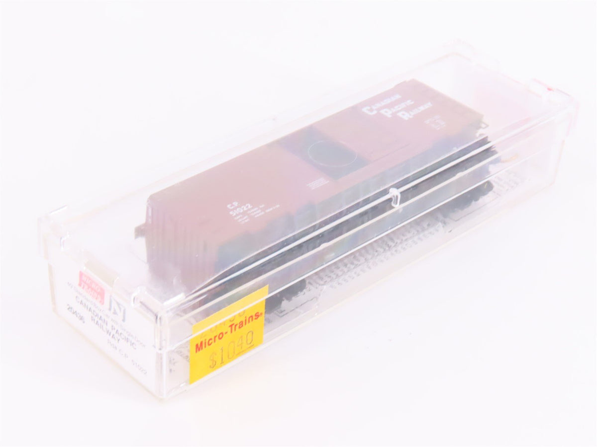 N Scale Micro-Trains MTL 20436 CP Canadian Pacific Railway 40&#39; Box Car #51022