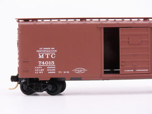 N Scale Micro-Trains MTL 20426 MTC Mystic Terminal Company 40' Box Car #74015