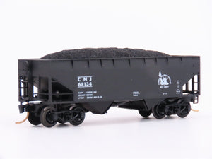 N Scale Kadee Micro-Trains MTL 55210 CNJ Jersey Central 2-Bay 33' Hopper #68134