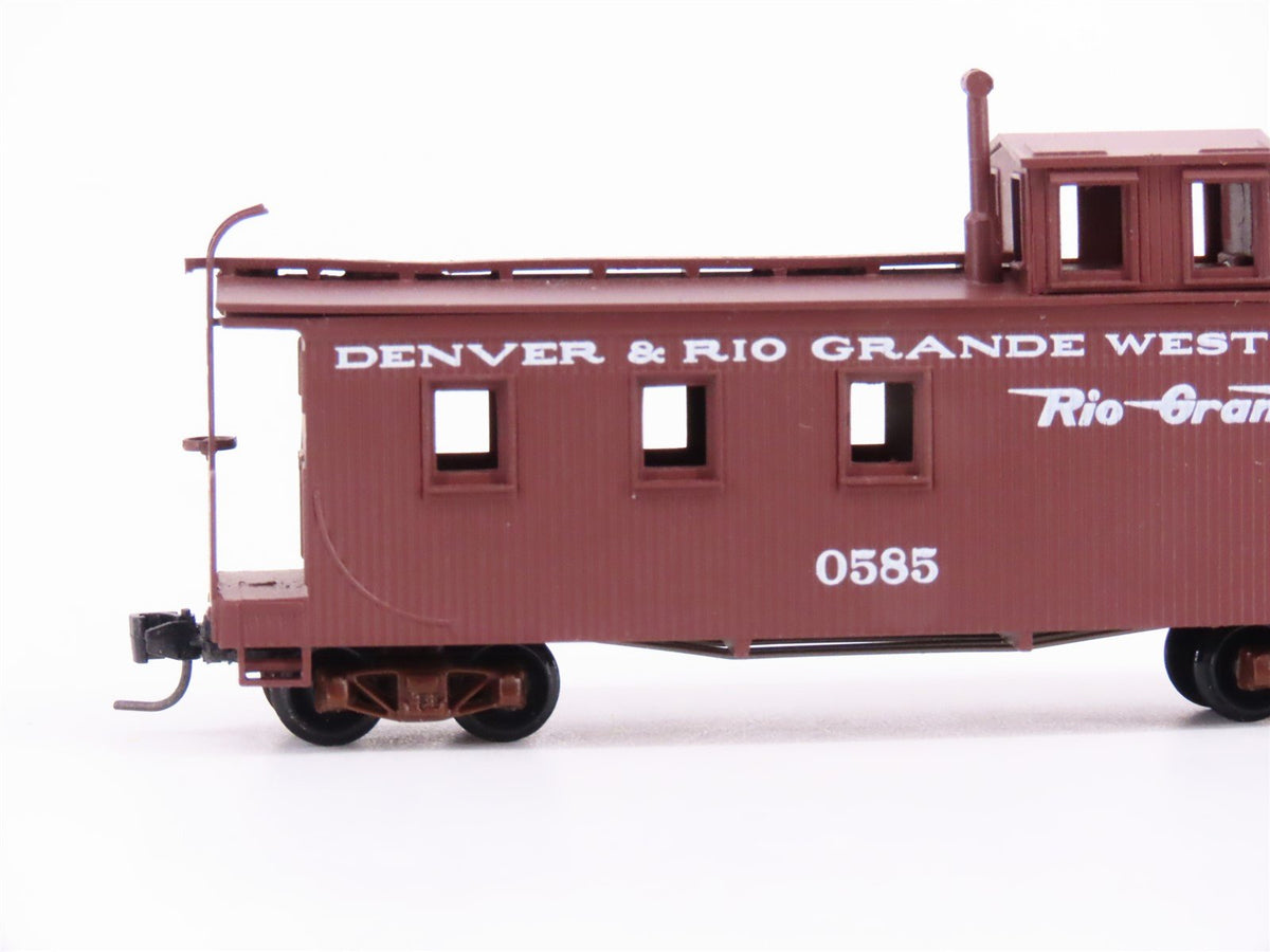 Nn3 Kadee Micro-Trains MTL 15701 D&amp;RGW Denver &amp; Rio Grande Western Caboose #0585