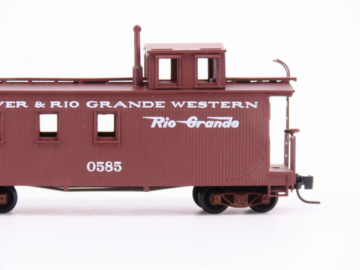 Nn3 Kadee Micro-Trains MTL 15701 D&amp;RGW Denver &amp; Rio Grande Western Caboose #0585