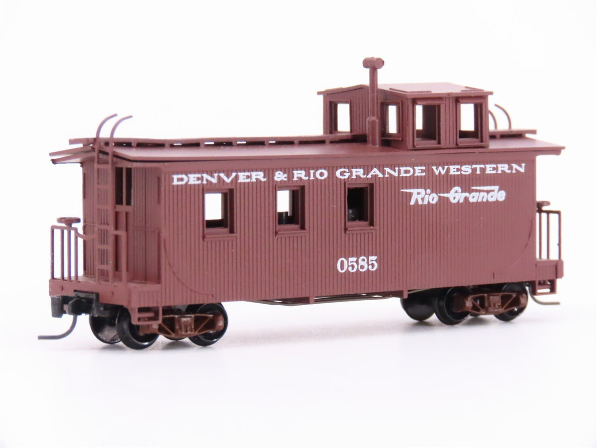 Nn3 Kadee Micro-Trains MTL 15701 D&amp;RGW Denver &amp; Rio Grande Western Caboose #0585