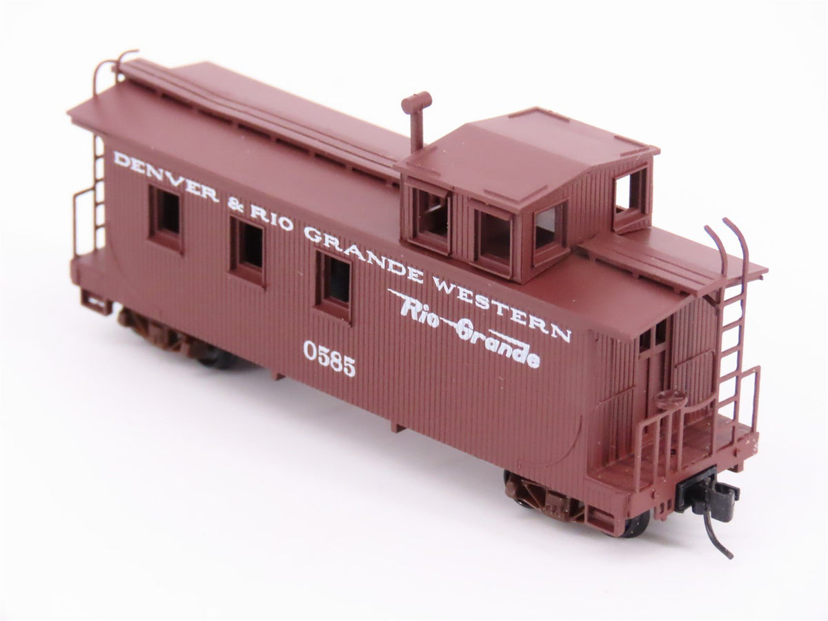 Nn3 Kadee Micro-Trains MTL 15701 D&amp;RGW Denver &amp; Rio Grande Western Caboose #0585