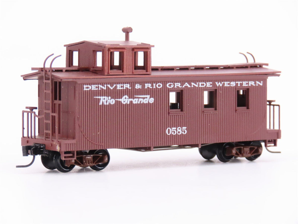 Nn3 Kadee Micro-Trains MTL 15701 D&amp;RGW Denver &amp; Rio Grande Western Caboose #0585