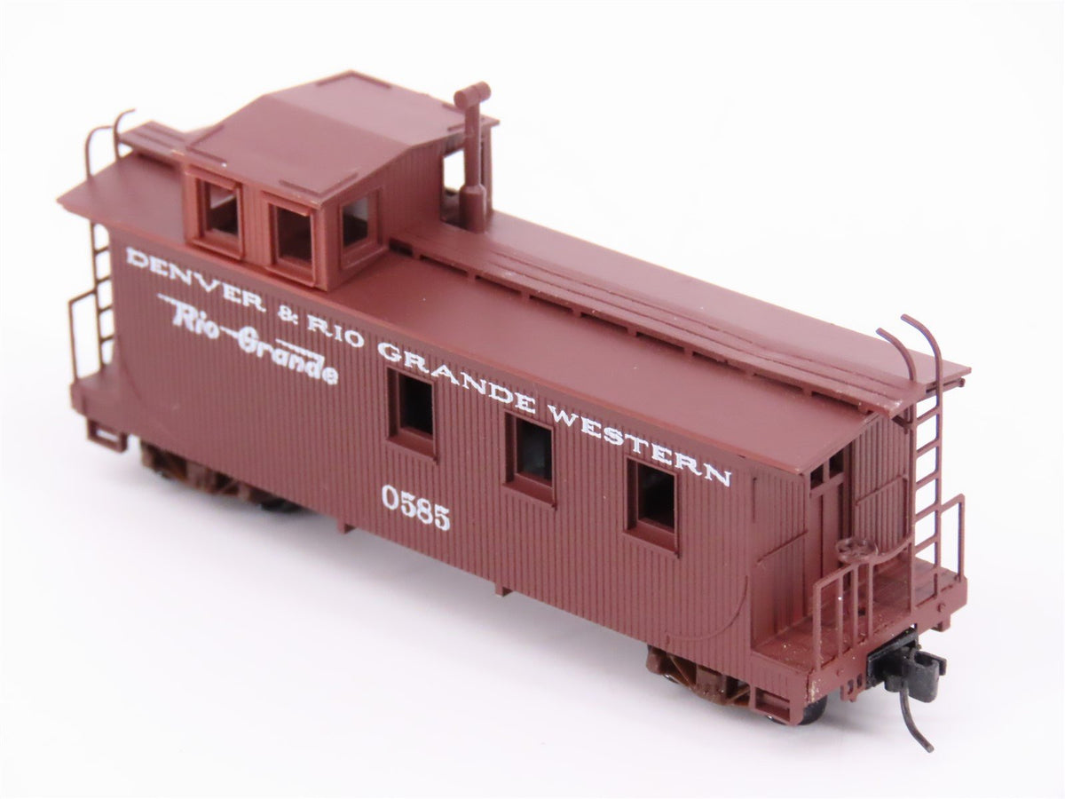 Nn3 Kadee Micro-Trains MTL 15701 D&amp;RGW Denver &amp; Rio Grande Western Caboose #0585