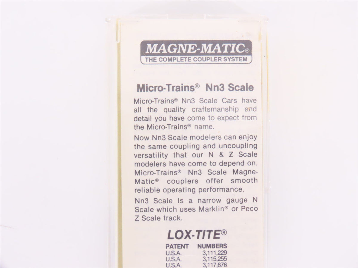 Nn3 Scale Micro-Trains MTL 15300 Undecorated Flat Car w/ Stakes