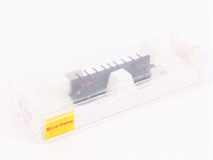 Nn3 Scale Micro-Trains MTL 15300 Undecorated Flat Car w/ Stakes