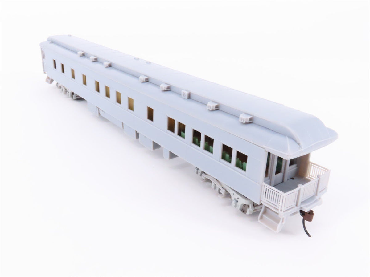 HO Scale Walthers Classic 932-10250 Undecorated HW 3-2 Lounge-Obs Passenger Car