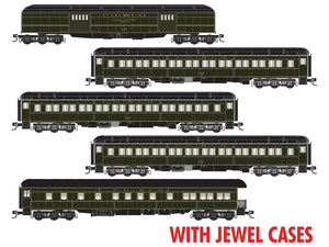 N Scale Micro-Trains MTL 98302255 SLSF Frisco Heavyweight Passenger Cars 5-Pack