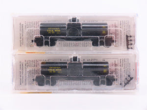 N Scale Micro-Trains MTL 65062 UTLX Union Single Dome Tank Car 2-Pack Sealed