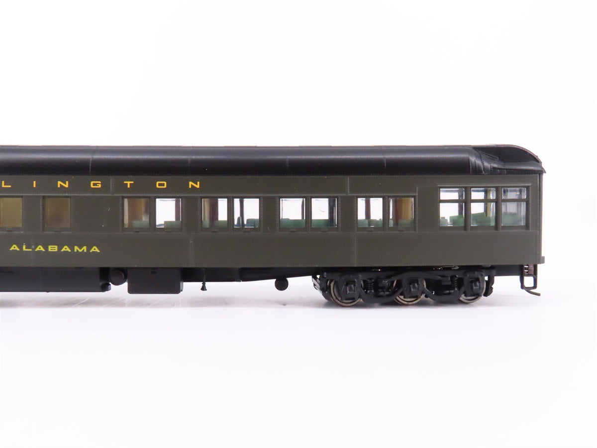 HO Walthers Classic 932-10453 CBQ HW Solarium-Obs Passenger Car &quot;Alabama&quot;