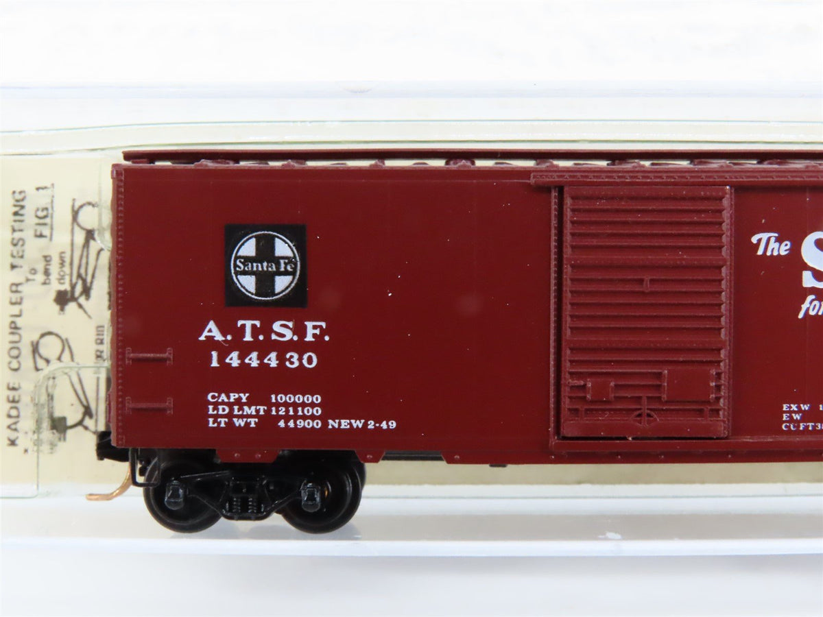 N Scale Kadee Micro-Trains MTL 20050 ATSF Santa Fe Scout 40&#39; Box Car #144430