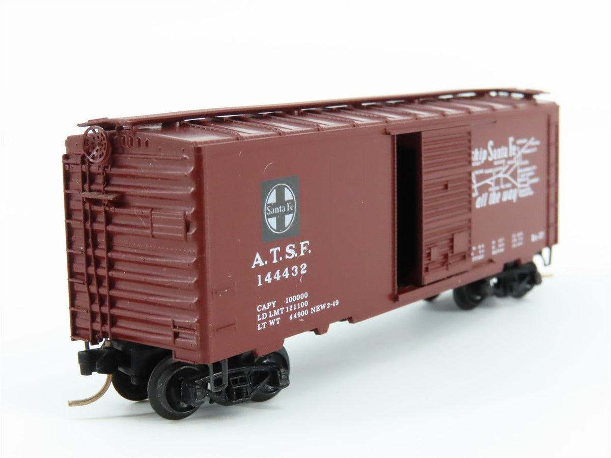 N Scale Kadee Micro-Trains MTL 20060 ATSF Santa Fe Grand Canyon Box Car #144432