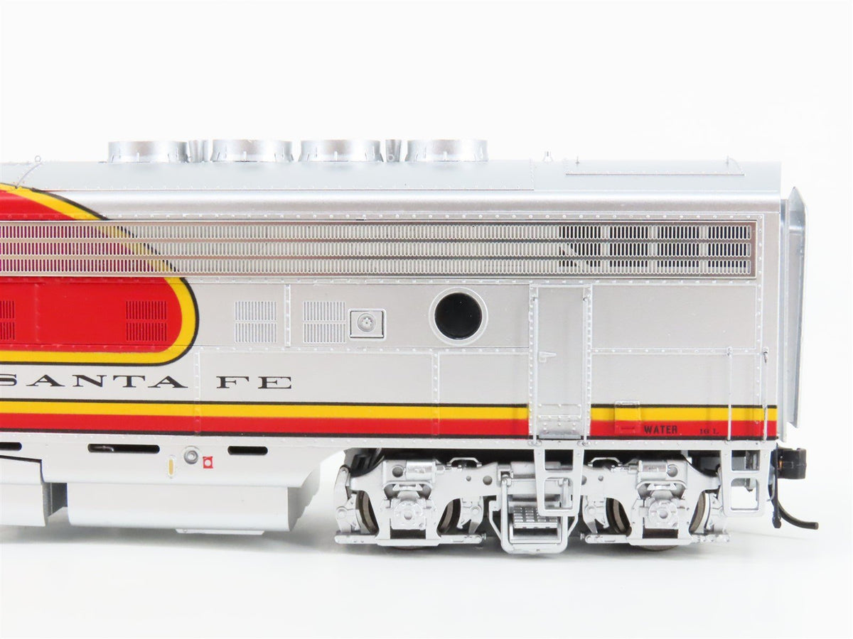 HO Walthers Proto ATSF &quot;Warbonnet&quot; EMD F3A/B Diesel Set #16L/16A w/ DCC &amp; Sound