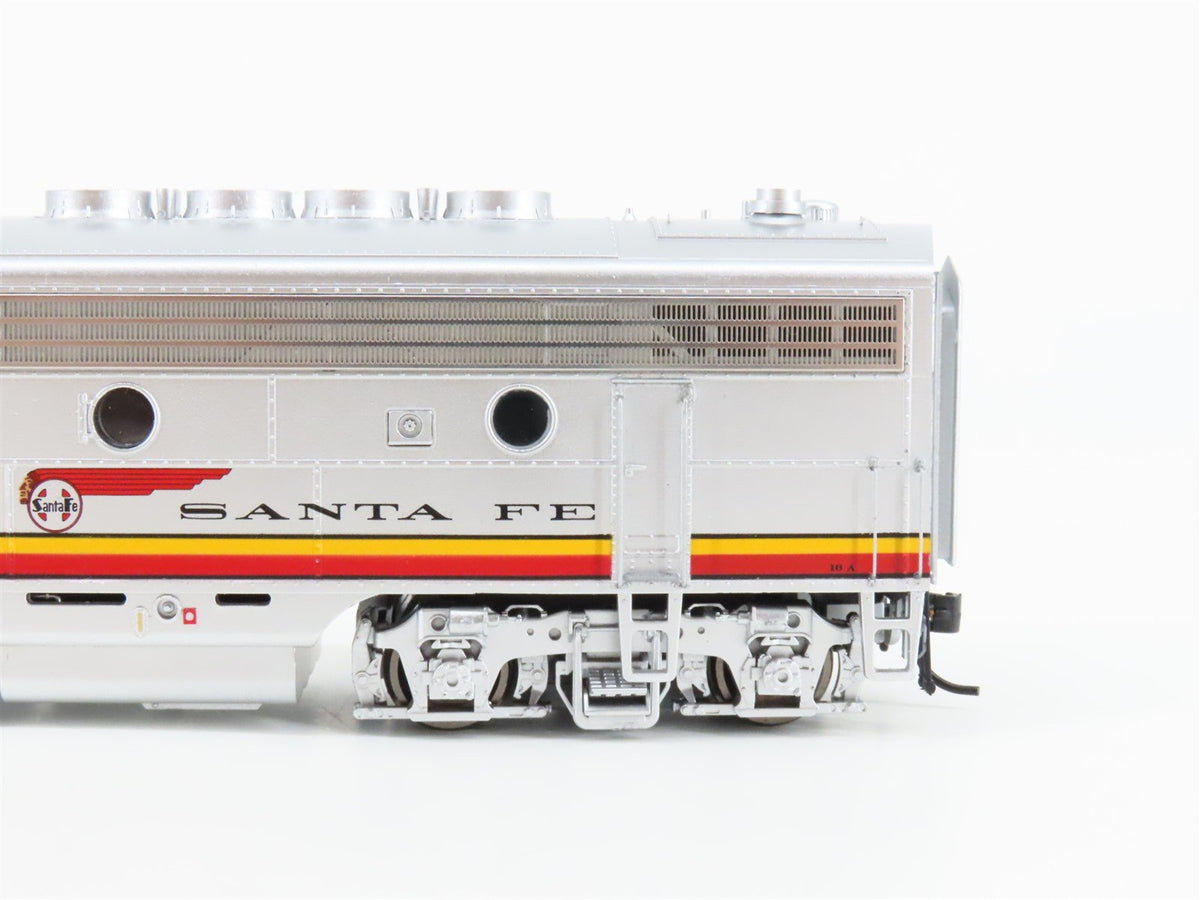 HO Walthers Proto ATSF &quot;Warbonnet&quot; EMD F3A/B Diesel Set #16L/16A w/ DCC &amp; Sound