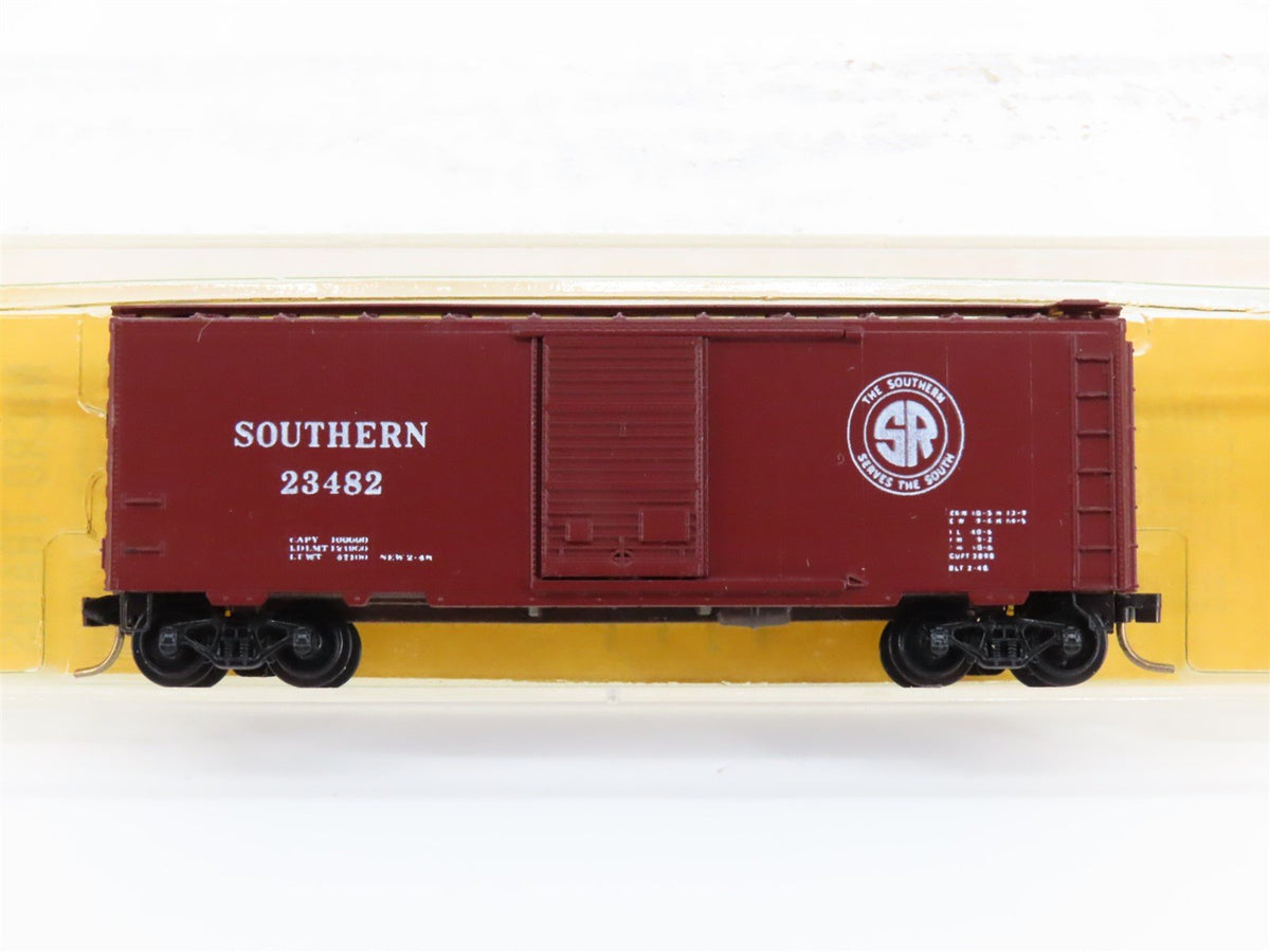 N Kadee Micro-Trains MTL 20062-1 SOU Southern 40&#39; Box Car #23482 - Blue Label