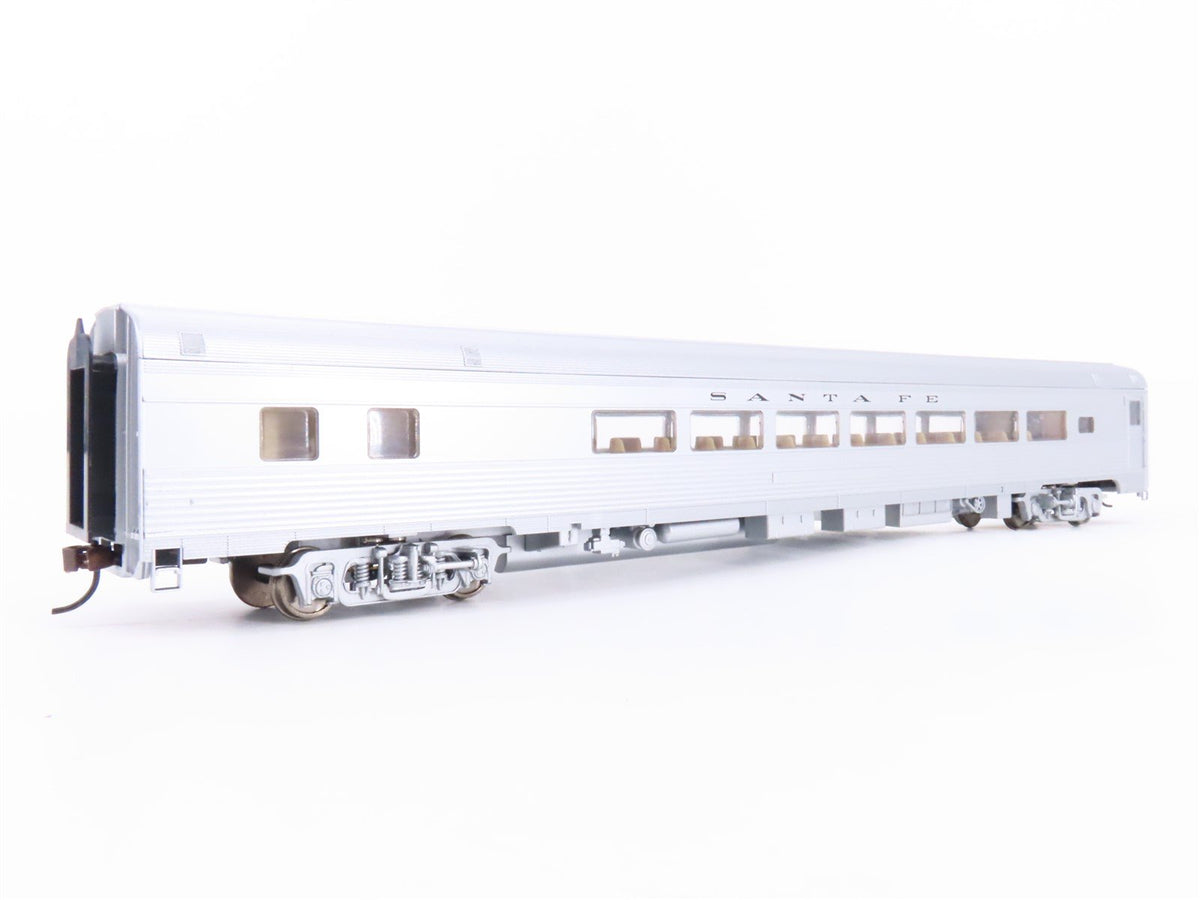 HO Scale Walthers 932-6425 ATSF Santa Fe 85&#39; Budd Lounge Passenger Car