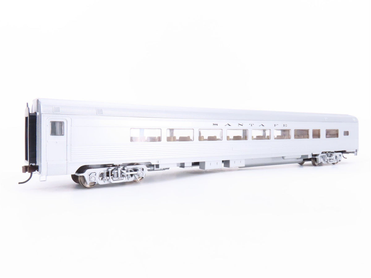 HO Scale Walthers 932-6425 ATSF Santa Fe 85&#39; Budd Lounge Passenger Car