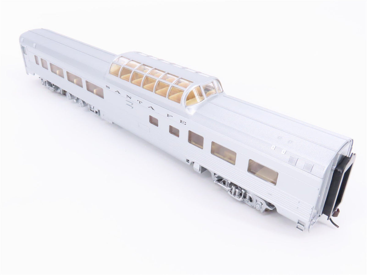 HO Scale Walthers 932-6485 ATSF Santa Fe 85&#39; Budd Dome Coach Passenger Car