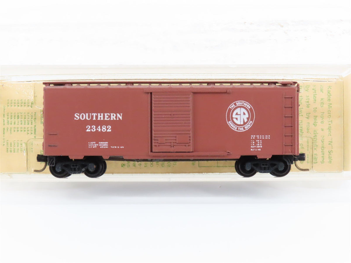 N Kadee Micro-Trains MTL 20062 SOU Southern 40&#39; Box Car #23482 - Blue Label