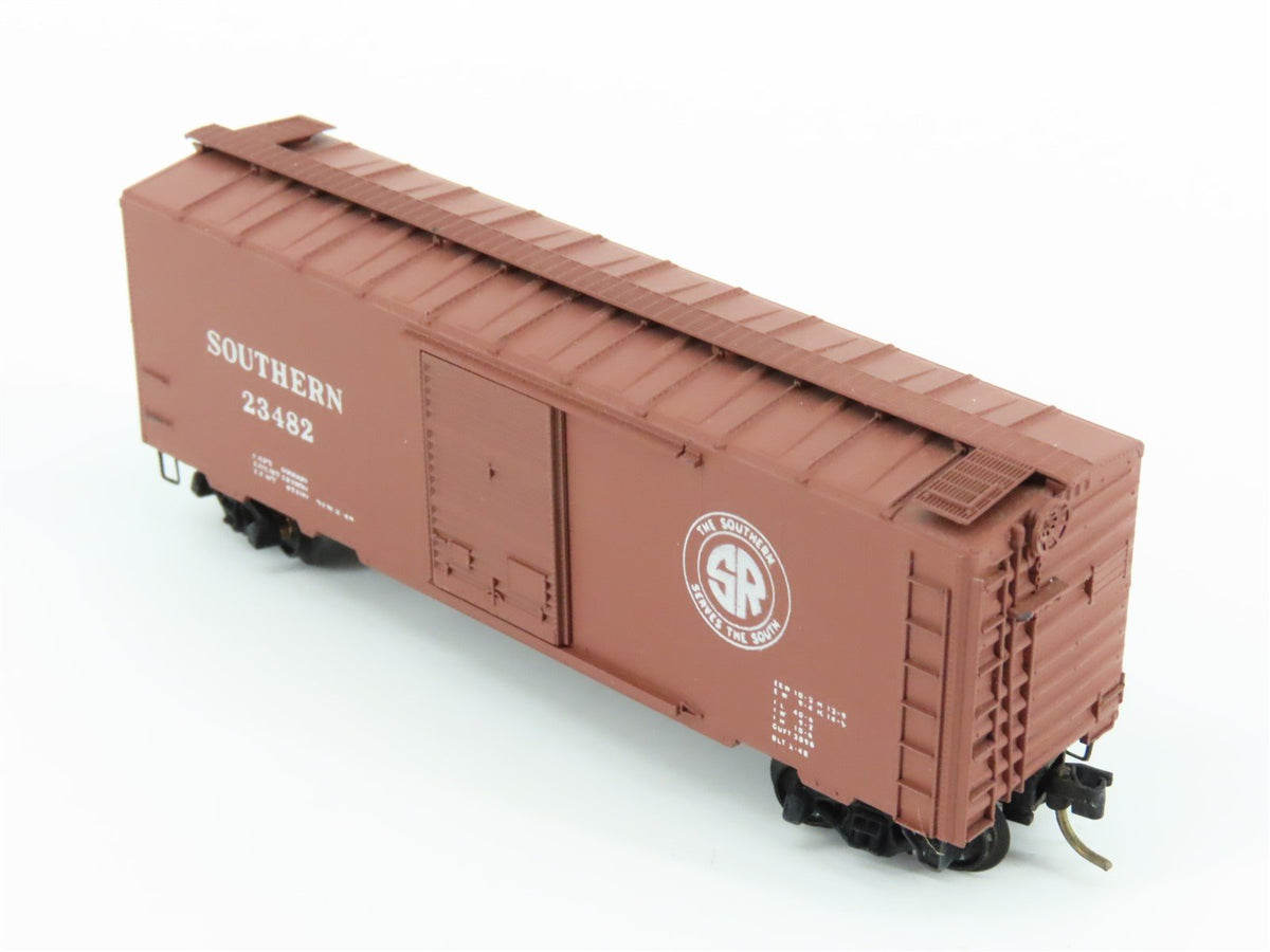 N Kadee Micro-Trains MTL 20062 SOU Southern 40&#39; Box Car #23482 - Blue Label