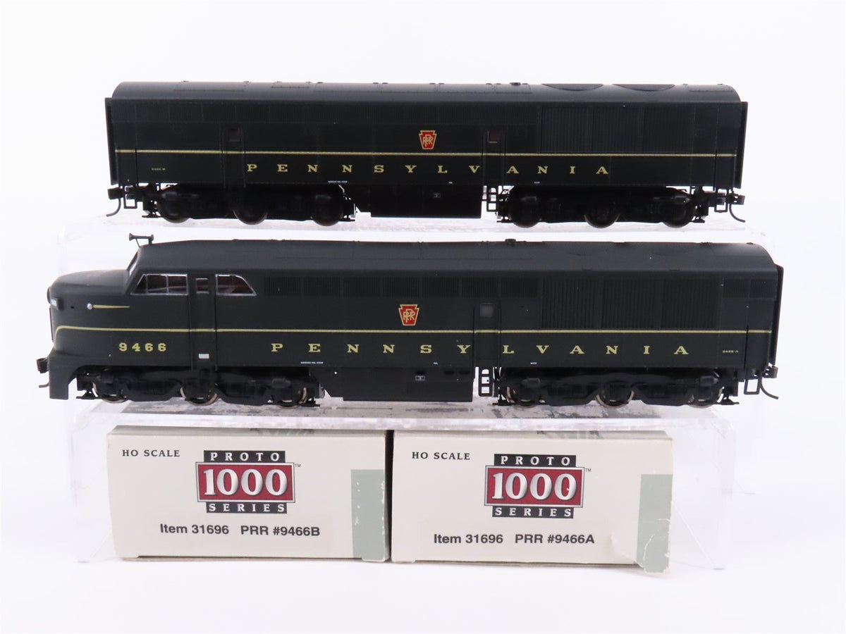 HO Scale Proto 1000 31696 PRR Pennsylvania Erie-Built A&amp;B Diesel Set - DCC Ready