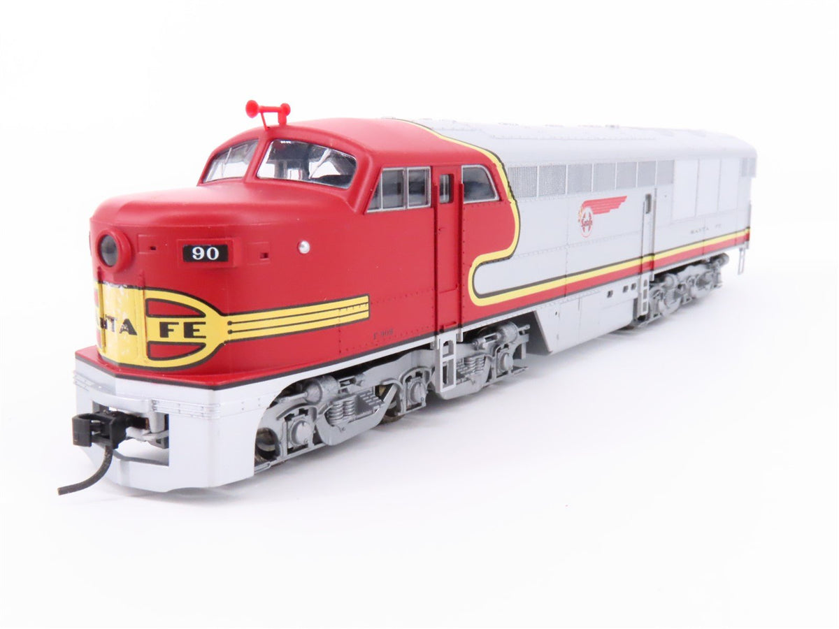 HO Scale Proto 1000 ATSF Santa Fe &quot;Warbonnet&quot; Erie-Built A&amp;B Diesel Set #90B/90A