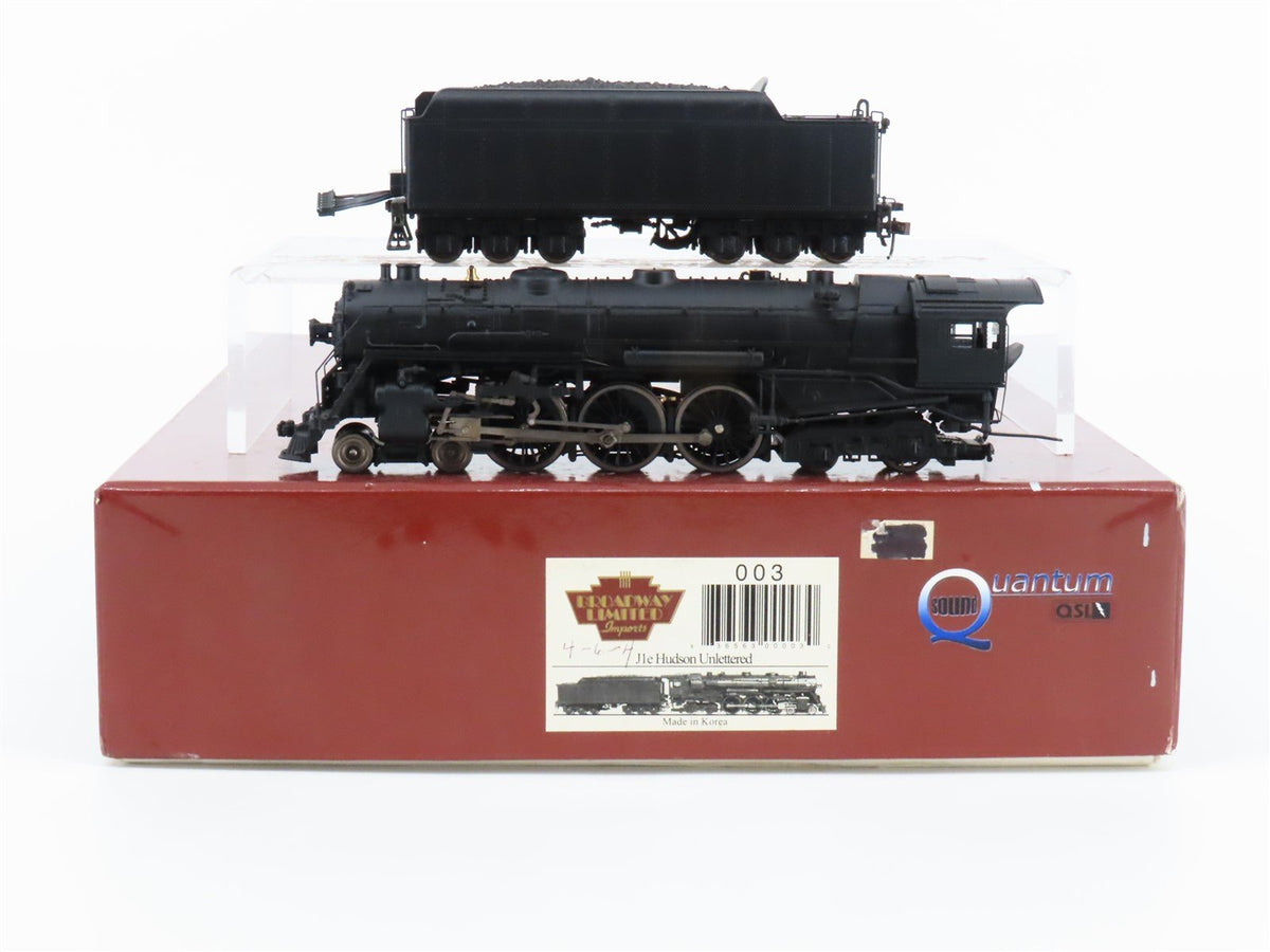 HO Scale Broadway Limited BLI 003 Unlettered 4-6-4 J1e Steam w/ DCC &amp; Sound