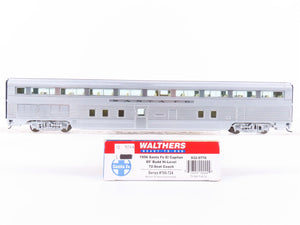 HO Scale Walthers 932-9770 ATSF Santa Fe 85' Budd Hi-Level Coach Passenger Car