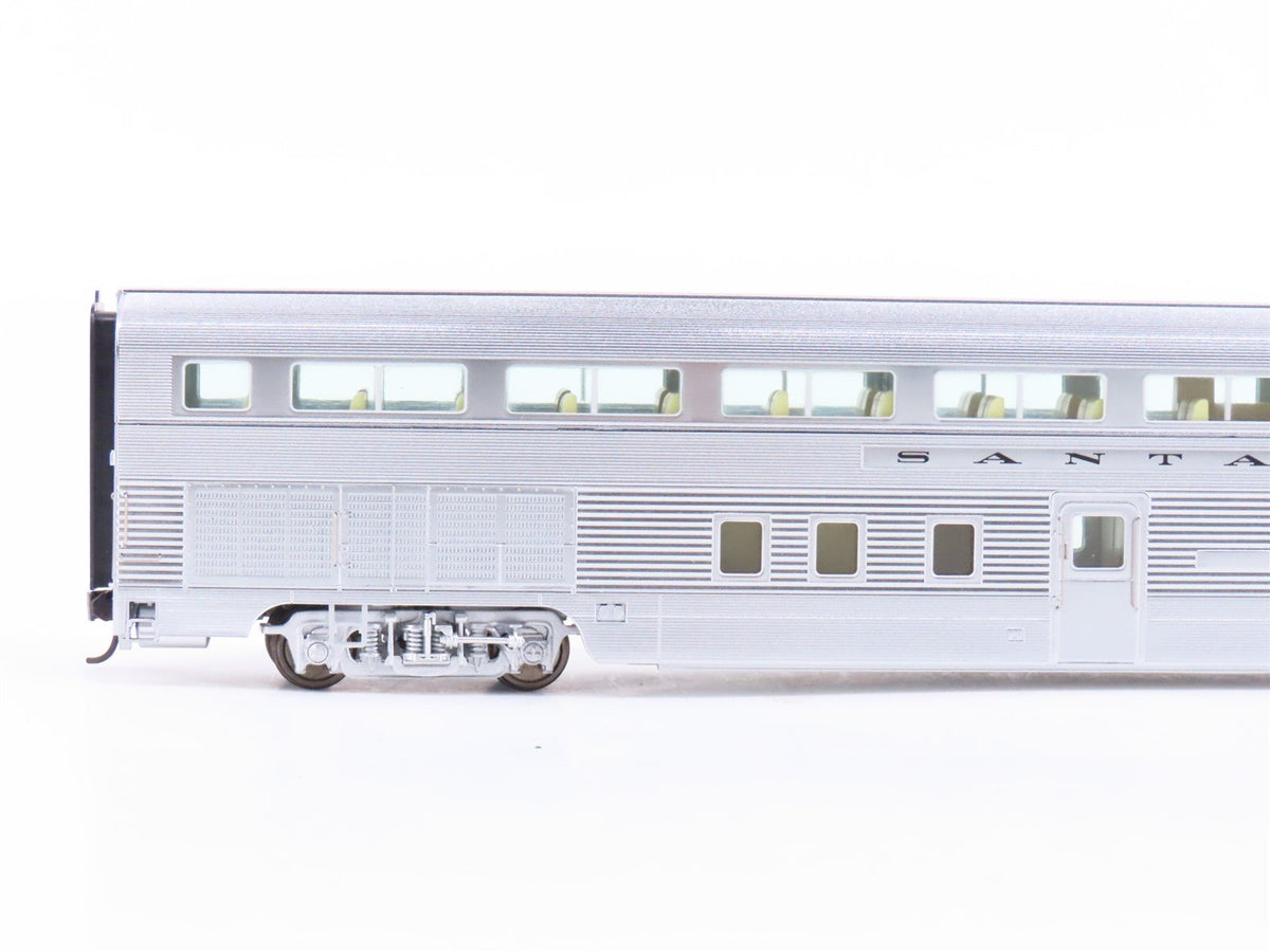 HO Scale Walthers 932-9770 ATSF Santa Fe 85&#39; Budd Hi-Level Coach Passenger Car