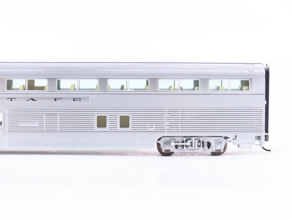 HO Scale Walthers 932-9770 ATSF Santa Fe 85&#39; Budd Hi-Level Coach Passenger Car