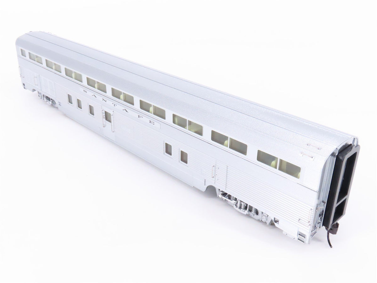 HO Scale Walthers 932-9770 ATSF Santa Fe 85&#39; Budd Hi-Level Coach Passenger Car