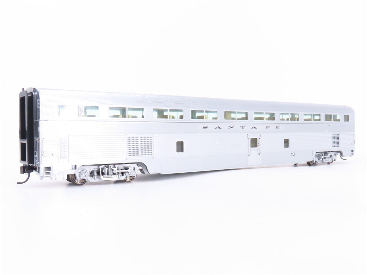 HO Scale Walthers 932-9770 ATSF Santa Fe 85&#39; Budd Hi-Level Coach Passenger Car