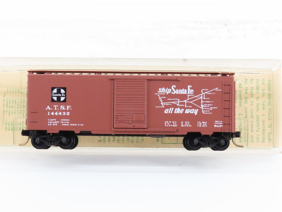N Kadee Micro-Trains MTL 20072 ATSF Grand Canyon Box Car #144432 - Blue Label