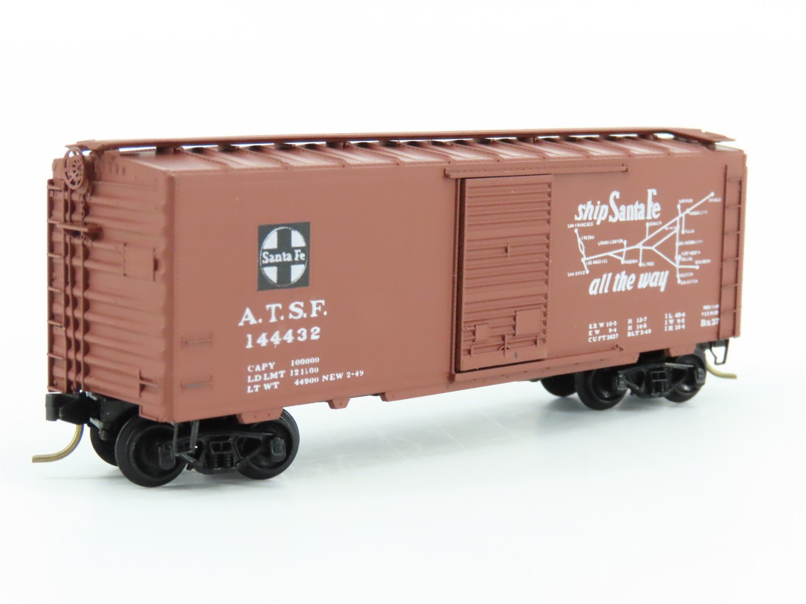 N Kadee Micro-Trains MTL 20072 ATSF Grand Canyon Box Car #144432 - Blue Label